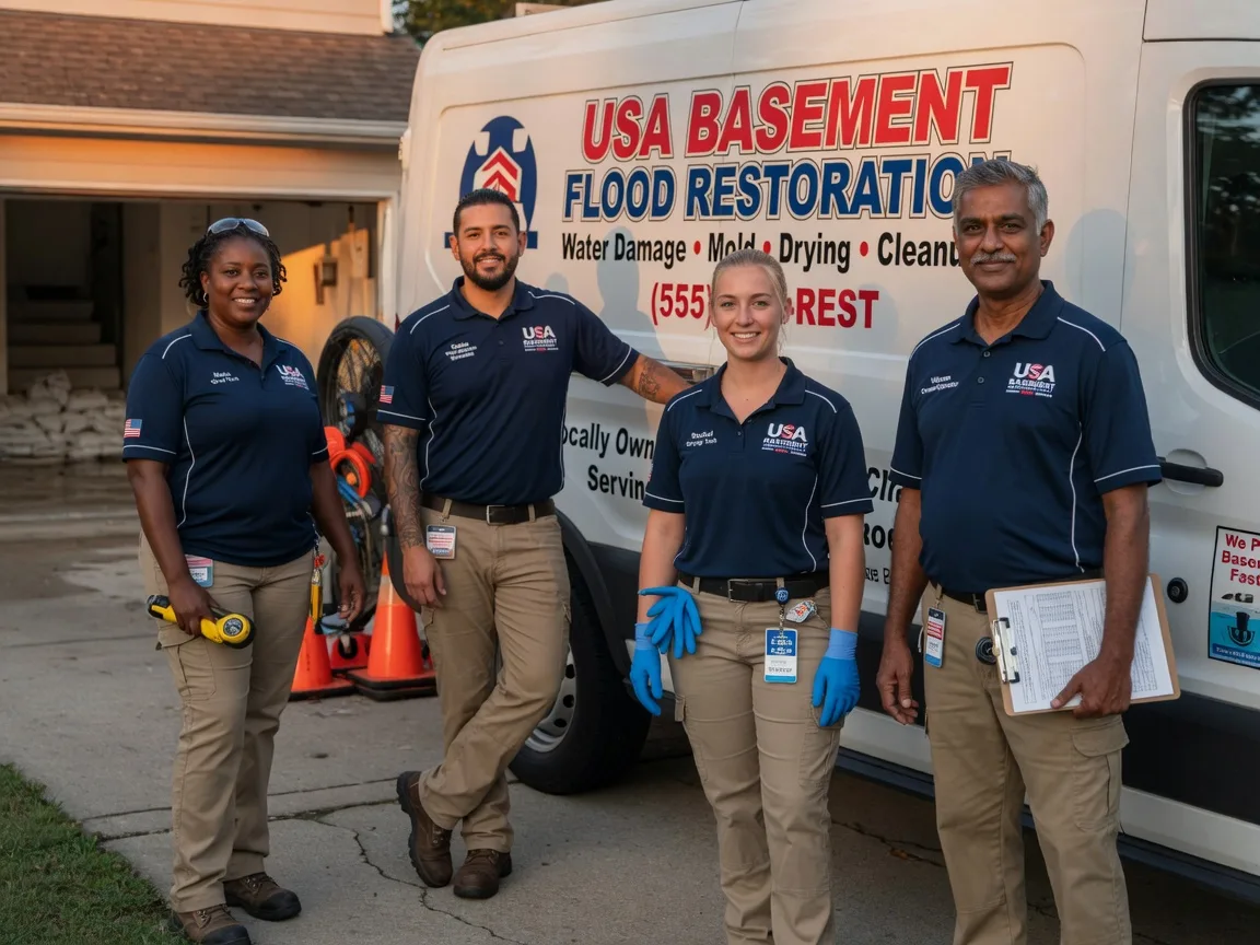 Basement Flood Cleanup company in Rolla, ND