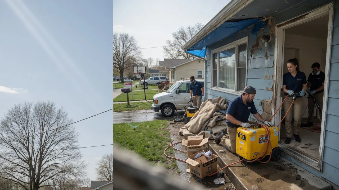 Basement Flood Cleanup in Rolla, ND near me